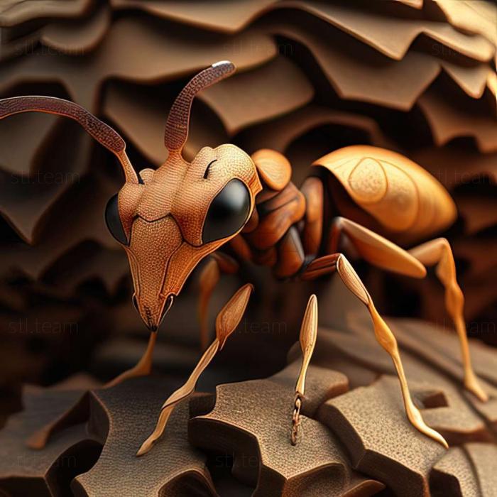 3D модель Myrmecia croslandi (STL)